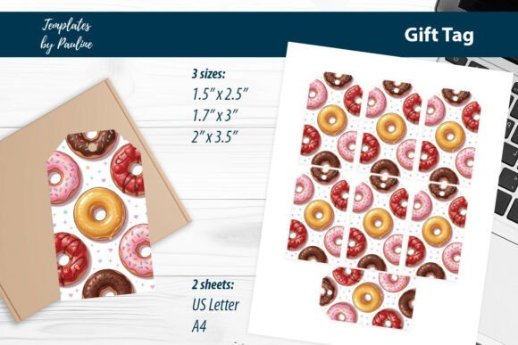 Add a Sweet Touch to Your Gifts with Donut Thank You Tags for Bakery
