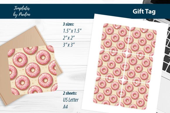 Bakery Packaging Tags Print and Cut