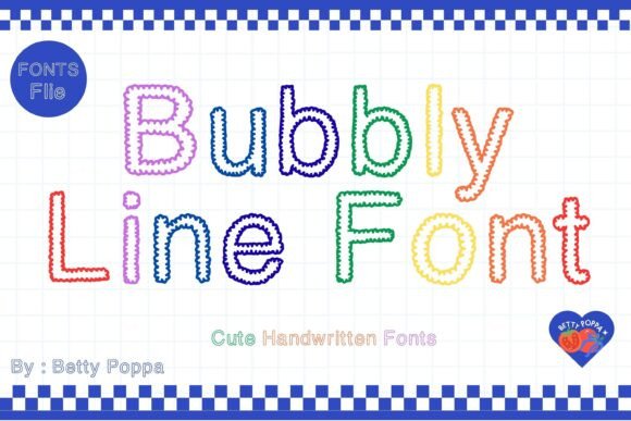 Bubbly Line: A Practical Guide to Implementing a Cute Handwritten Doodle Font