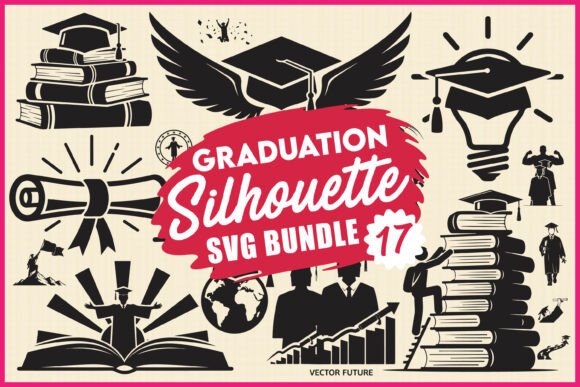 Celebrating Academic Milestones: The Strategic Value of the Graduation Silhouette SVG Bundle