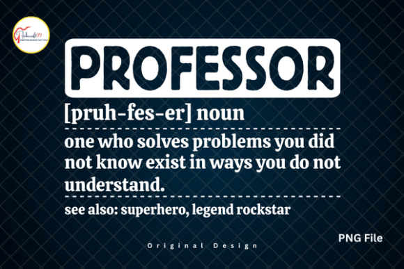 Funny Professor Tshirt Definition PNG