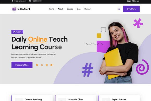 Online Education LMS Course HTML Theme: A Practical Tool for Modern Learning Platforms