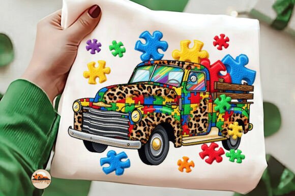 Puzzle Truck Autism Awareness Yarn Shirt: A Strategic Asset for Creators and Advocates