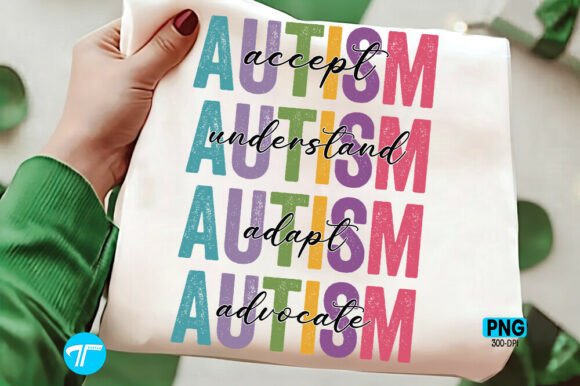 Retro Autism Awareness Accept Shirt Png: A Versatile Digital Asset for Modern Creators