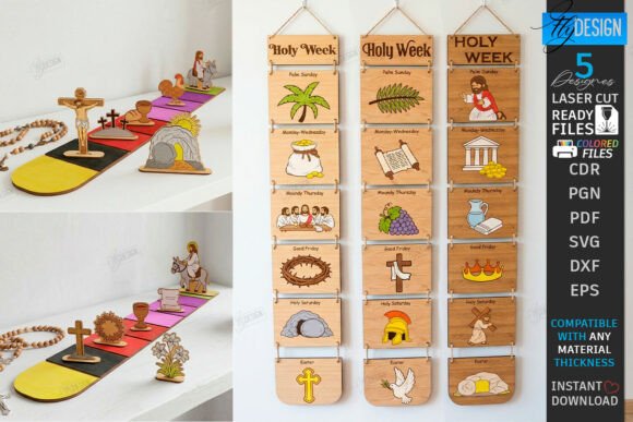 Transforming Religious Education with the Holy Week Interactive Chart Laser Bundle